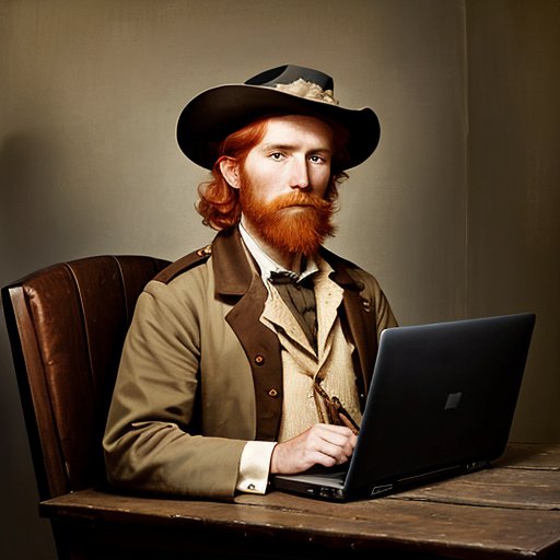 Portrait of the site creator